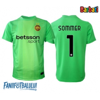Inter Milan Yann Sommer #1 Portarii Tricou Fotbal Replică 2025-26 Barbati Treilea